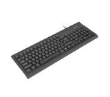 Natec Keyboard Moray US Layout With Id Card Reader Black