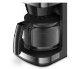 Krups KM832810 Grind & Brew, metalic grinder, 3 grinding settings, digital display, timer, 1.25L