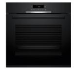 Bosch HBA372EB4, SER4, Oven A+, Pyro+Hydro, 7 HM, AutoPilot 10, 1 lvl rail, full touch control, red/white, glass panel, Air Fry tray, black