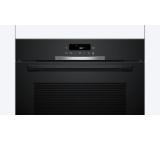 Bosch HBA372EB4, SER4, Oven A+, Pyro+Hydro, 7 HM, AutoPilot 10, 1 lvl rail, full touch control, red/white, glass panel, Air Fry tray, black