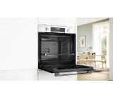 Bosch HBG536EW4, SER6, Oven A+, ecoClean back+Hydro, 8 HM, AutoPilot 10, 1 lvl rail,  SoftClose&SoftOpen, Air Fry tray, White
