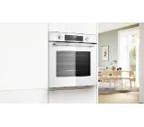 Bosch HBG536EW4, SER6, Oven A+, ecoClean back+Hydro, 8 HM, AutoPilot 10, 1 lvl rail,  SoftClose&SoftOpen, Air Fry tray, White
