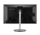 Acer Vero CB322QUEsmiiprx, 31.5'' QHD (2560x1440) ZeroFrame IPS 100Hz, 1ms (VRB), 350nits, 100M:1, 2xHDMI, DP1.2, Speakers 2*2W, Audio out, HDR10, Adaptive Sync, Remote, Vesa, BlueLightShield Pro, TUV Eyesafe2.0, Energy Class C, TCO, Silver, 3Y