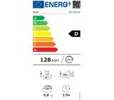 Bosch WQG14501BY, SER6, Tumble dryer with heat pump 9kg D / B cond., 63dB, SelfCleaning condenser, drain set, black-blackgrey door, silver-black soft dial