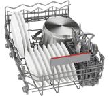 Bosch SPV4EKX17E, SER4, Dishwasher fully integrated 45cm, B, EfficientDry, 8,7l, 10ps, 6p/5o, 44dB(C), Silence 43dB, Rackmatic, HC