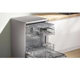 Bosch SMS4HVI14E, SER4, Free-standing dishwasher, C, Polinox, 9,0l, 14ps, 6p/5o, 46dB(C), Silence 45dB, 3rd drawer, Rackmatic, varioFlex baskets, inox, HC