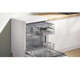 Bosch SMS4HVW14E, SER4, Free-standing dishwasher, C, Polinox, 9,0l, 14ps, 6p/5o, 46dB(C), Silence 45dB, 3rd drawer, Rackmatic, varioFlex baskets, white, HC
