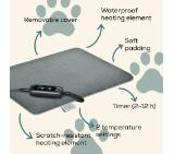 Beurer PP 210 Lilli Small heating mat for dogs and cats; Proven safety; Integrated bite protection on the power cable&protected heating element; Machine-washable cover and waterproof heating element
