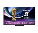 Hisense 85"U7Q Pro, 4K Ultra HD 3840x2160, ULED, FALD, Quantum Dot, 165Hz, IPS, HDR 10+, HLG, Dolby Vision IQ, Dolby Atmos, Smart TV, WiFi 5GHz, WiFi Direct, BT, Anyview Cast,light sensor,Solar Powered Remote, 4xHDMI, 2xUSB, LAN, CI+, DVB-T2/C/S2, Black