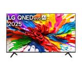 LG 55QNED92A6A, 55" 4K QNED MiniLED evo HDR Smart TV, 100Hz, 3840x2160, DVB-T2/C/S2, Alpha 8 AI Processor 4K, HDR 10, webOS 25 ThinQ, FreeSync, VRR 144Hz, Multi View, 4K Upscaling, Wi-Fi 6, Voice Controll, BT 5.3, AirPlay 2, CI, HDMI eARC, SPDIF, Silver