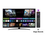 LG 50NANO81A3A, 50" 4K HDR Smart Nano Cell TV, 3840x2160, DVB-T2/C/S2, AI Alpha 7, HDR 10 PRO, webOS 25, ThinQ AI, VRR, ALLM, HGiG, WiFi, Clear Voice, AI Upscaling, Bluetooth, Hdmi e-ARC , CI, LAN, AirPlay2, Chromecast, 2 Pole stand, Black