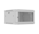 Lanberg rack cabinet 19" wall-mount 9U / 600x600 for self-assembly (flat pack), grey