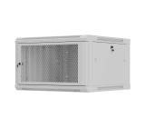 Lanberg rack cabinet 19" wall-mount 9U / 600x600 for self-assembly (flat pack), grey