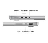 Apple 14-inch MacBook Pro: Apple M5 chip with 10-core CPU and 10-core GPU, 16GB, 512GB SSD - Silver