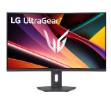 LG 32G600A-B, 31.5" UltraGear Curved Gaming VA, AG, 1ms, 180Hz, 3000:1, 300cd/m2, QHD (2560x1440), AMD FreeSync, Dynamic Action Sync, HDR 10, sRGB 99%, HDMI, DisplayPort, Tilt, Headphone out,  Black