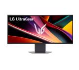 LG 34G600A-B, 34", UltraGear 21:9 Curved, VA, 1ms MBR, 5ms, WQHD (3440x1440), 160Hz, HDR 10, 4000:1, 300cd/m2, sRGB 99%, Free-sync, NVIDIA G-SYNC Compatible, VRR, HDMI, DP, Speakers 5Wx2, LG Switch, Height, Swivel, Tilt, Black