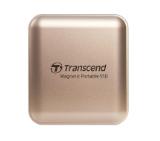 Transcend 2TB, External SSD, ESD420G, USB 20Gbps, Type C, Magsafe, Champagne Gold