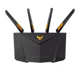 Asus Gaming Wireless Router, TUF Gaming AX3000 V2, AX3000, Dual-Band, Quad-Core 1.7GHz CPU, 256MB/512MB Flash/RAM, 2.5G port, AiProtection Pro, Adaptive QoS, VPN Fusion, IPTV, OFDMA, Beamforming, Link Aggregation, Port forwarding, Game Boost, AiMesh