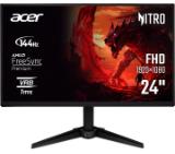 Acer Nitro QG241YP6bmipx, 60cm 23.8'' FHD (1920x1080) IPS, ZeroFrame, 144Hz, 1ms(VRB), 250nits, 100M:1, HDMI, DP, Audio out, Speakers, FreeSync,Tilt,  BluelightShield, Vesa, Black