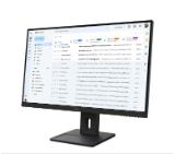 Lenovo ThinkVision E27-40 27" IPS, WLED, 1920x1080, 16:9, 100Hz, 300 cd/m2, 1500:1, Speakers 2Wx2, HDMI, DP, VGA, Tilt, Swivel, Pivot, Height Adjust Stand