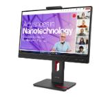 Lenovo ThinkVision T27QD-4v 27", IPS, WLED, 2560x1440, 16:9, 4ms, 48Hz - 120Hz, 350 cd/m2, 1500:1, webcam (5MP, IR+RGB), Microphone, Speakers 5Wx2, HDMI, DP, USB hub, RJ45, Tilt, Swivel, Pivot, Height Adjust Stand