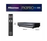 Hisense projector PX3-PRO Home Cinema, 3000;1,3x HDMI,1x LAN, Black