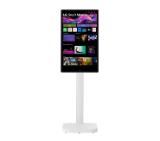 LG 32U889SA-W, 31.5" IPS, Smart webOS, Touch, Swind, 5ms GtG, 1000:1, 350cd/m2, UHD 4K (3840 x 2160), HDR 10, DCI-P3 95%, 3xUSB Type-C (PD 65W), 2xHDMI, Tilt , Height adjustment, Swivel, Pivot, AirPlay 2, Speacers 5W x 2, LG Switch, White