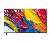 LG 75QNED82A3B, 75" 4K QNED HDR Smart TV, 3840x2160, DVB-T2/C/S2, ?7 AI Processor, HDR10 / HLG, webOS 25 ThinQ, VRR / ALLM / HGiG, 4K Upscaling, WiFi 5, Voice Controll, Bluetooth 5.1, AirPlay 2, LAN, CI, HDMI, SPDIF, Google Cast, 2 pole Stand
