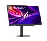 LG 27G810A-B, UltraGear 27" 4K IPS, 1ms (GtG), 1000:1, 400cd/m2, UHD 3840x2160, Dual-Mode (UHD 180Hz, FHD 360Hz), HDR 10, DCI-P3 95.0%, AMD FreeSync, G-SYNC Compatible, HDMI, DisplayPort, USB, Headphone Out, Reader mode, Tilt, Height Adjustable, Pivot