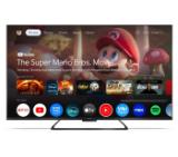 Sharp 55HR7265E, 55" QLED  GOOGLE TV, 4K 144Hz Quantum Dot 3840x2160 Frameless, AQUOS AI, DVB-T/T2/C/S/S2, Active Motion 1400, HDR10, Dolby Atmos, Dolby Vision, DTS:X, Google Assistant, HDMI eARC, Mini Composite/CVBS + Audio input, USB, Wi-Fi, Bluetooth