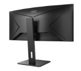 AOC CU34P2A, 34" Curved 1500R, VA, WLED, 3440x1440@100Hz, 4ms GtG, 1ms MPRT, 300cd m/2, 3000:1, 50M:1 DCR, Adaptive Sync, FlickerFree, Low Blue Light , 3Wx2, Tilt, Height Adjust, Swivel, 2xHDMI, DP, USB hub