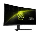 MSI MAG 346CQ, 34”, 1ms, 180Hz, Rapid VA, 3440 x 1440 (UWQHD), 21:9, CURVE 1500R, AMD FreeSync Premium, 75% DCI-P3, AG, HDR Ready, 300 nits, 4000:1, DCR 100M:1, DP(1.4a), 2xHDMI 2.0b, Tilt, VESA, Black, 6.3kg