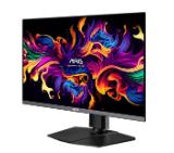 MSI MAG 272UP QD-OLED X24, 0.03ms, 240Hz, 3840 x 2160 (UHD), 16:9, NVIDIA G-SYNC, 99% DCI-P3, VESA DisplayHDR True Black 400, AG, DP(1.4a), 2xHDMI 2.1, TypeC (DP alt. w/15W PD), Pivot, Heigh Adj., VESA, Black, 8kg