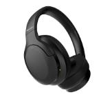 HiFuture FutureTour Black, Active Noise Canceling, 25-Hour Playtime, Memory Protein Foam Cover, Crystal-Clear Call, Wireless 5.2, AUX Cable