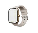 HiFuture Lume Champagne Gold, 1.85 " IPS, Powered by Dual Core, Aerospace-Grade Ultra Light Aluminum Frame, Bluetooth Call, 3D User Interface, 1ATM Waterproof, 24/7 True Heart Rate & Blood Oxygen Sensor, 100+ Sports Mode, Up to 7 days daily use