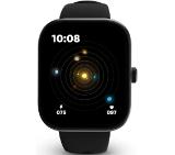 HiFuture Lume Pro Black Coffee, 1.85 " AMOLED, Always on Display, Powered by Dual Core, Aerospace-Grade Ultra Light Aluminum Frame, Bluetooth Call, 3D User Interface, 1ATM Waterproof, 24/7 True Heart Rate & Blood Oxygen Sensor, 100+ Sports Mode, Up to 7d