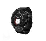 HiFuture AIX  Black, 1.43"AMOLED, 466*466, Powered by Dual Core & Syntra AI, Bluetooth Call, 1ATM Waterproof, Sixth Generation Health Sensor, Stainless Steel, Up to 10 days daily use