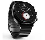 HiFuture AIX  Black, 1.43"AMOLED, 466*466, Powered by Dual Core & Syntra AI, Bluetooth Call, 1ATM Waterproof, Sixth Generation Health Sensor, Stainless Steel, Up to 10 days daily use