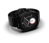 HiFuture AIX  Black, 1.43"AMOLED, 466*466, Powered by Dual Core & Syntra AI, Bluetooth Call, 1ATM Waterproof, Sixth Generation Health Sensor, Stainless Steel, Up to 10 days daily use