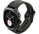 HiFuture AIX Lite Black,  1.43" AMOLED,  466*466, Powered by Dual Core & Syntra AI, Bluetooth Call, 1ATM Waterproof, Sixth Generation Health Sensor, Up to 10 days daily use, Extra Fabric Strap inbox