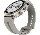 HiFuture AIX Lite Champagne Gold,  1.43" AMOLED,  466*466, Powered by Dual Core & Syntra AI, Bluetooth Call, 1ATM Waterproof, Sixth Generation Health Sensor, Up to 10 days daily use, Extra Fabric Strap inbox