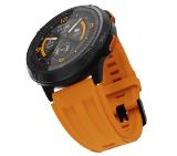 HiFuture MIX3 Orange, 1.43" AMOLED, 466*466, Powered by Dual Core & Syntra AI, Bluetooth Call, 3ATM Waterproof, Compass & Altimeter, 24/7 True Heart Rate & Blood Oxygen Sensor, Up to 10 days daily use