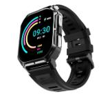 HiFuture Ultra 3 Black, 2.0" IPS, 240x296, Bluetooth Call, IP68 Waterproof, 24/7 True Heart Rate & Blood Oxygen Sensor, Up to 7 days daily use, 100+ Sports Mode