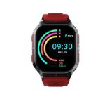 HiFuture Ultra 3 Black Red, 2.0" IPS, 240x296, Bluetooth Call, IP68 Waterproof, 24/7 True Heart Rate & Blood Oxygen Sensor, Up to 7 days daily use, 100+ Sports Mode