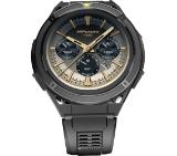 HiFuture Active Black Yellow, *1.43"  AMOLED, Dual Band GPS +Compass + Altimeter 466*466, Powered by Dual Core & Syntra AI, Bluetooth Call, 5ATM Waterproof, 24/7 True Heart Rate & Blood Oxygen Sensor, Up to 10 days daily use