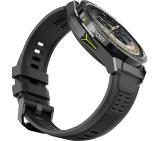 HiFuture Active Black Yellow, *1.43"  AMOLED, Dual Band GPS +Compass + Altimeter 466*466, Powered by Dual Core & Syntra AI, Bluetooth Call, 5ATM Waterproof, 24/7 True Heart Rate & Blood Oxygen Sensor, Up to 10 days daily use