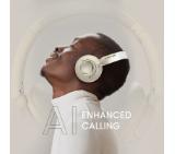 HiFuture FutureTour X Champagne Gold, Hybrid Active Noise Canceling, 35-Hour Playtime, Memory Protein Foam Cover, AI Enhanced Crystal-Clear Call, Wireless 5.4, AUX Cable