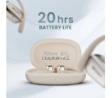 HiFuture Sonify Champagne Gold, Open Ear Comfort, Bluetooth 5.4, 4 Mics ENC Calling System, Playtime up to 20 Hours, IPX5 Waterproof, 15mm Driver Bass Boost