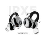 HiFuture FlexClip Black, Open Ear Comfort, Bluetooth 5.4, 4 Mics ENC Calling System, Playtime up to 30 Hours, IPX5 Waterproof, 12mm Driver Bass Boost