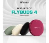 HiFuture FlyBuds 4 ANC Matcha Green, Active Noise Cancelling, 4 MICS ENC, Wireless 5.4, Up to 10 Hours Battery Life by one charge, IPX5, Ultra Bass, Up to 35 Hours Battery Life Combined